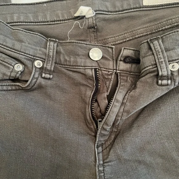 Rag & Bone Skinny Jeans in Army Green- Womens 28 - Picture 6 of 9